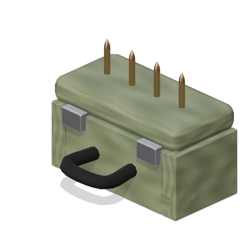 LMG belt box (FPS Weapon Set and Firing Range)