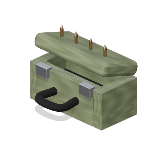 LMG belt box (FPS Weapon Set and Firing Range)