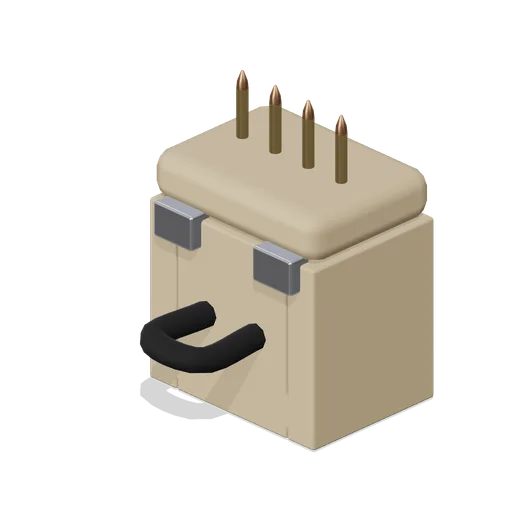 Full-power ammo box (FPS Weapon Set and Firing Range)