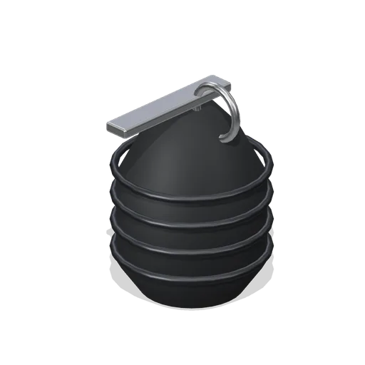 Fragmentation grenade (FPS Weapon Set and Firing Range)