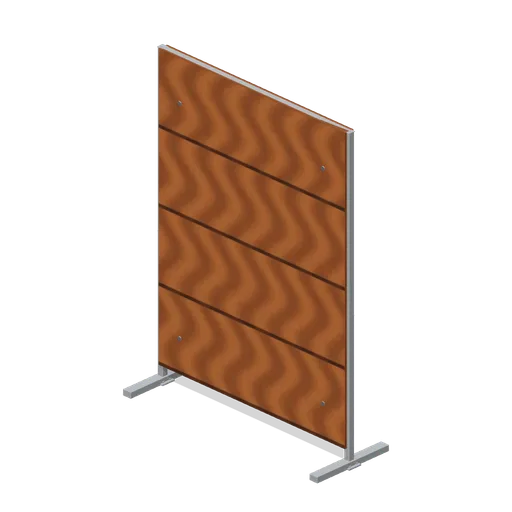 Lane divider (FPS Weapon Set and Firing Range)