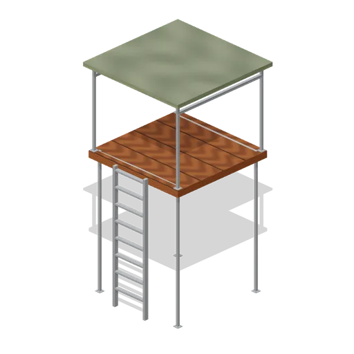 Range officer tower (FPS Weapon Set and Firing Range)