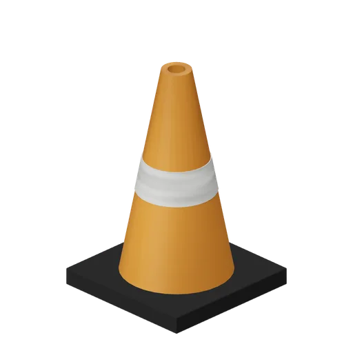 Traffic cone (FPS Weapon Set and Firing Range)