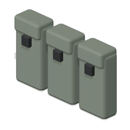 Magazine pouch set (FPS Weapon Set and Firing Range)