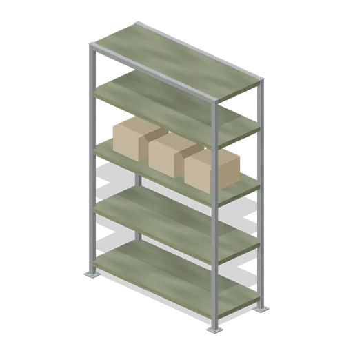 Ammo shelf (FPS Weapon Set and Firing Range)
