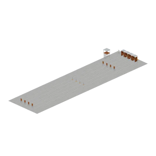 Four-lane range (FPS Weapon Set and Firing Range)