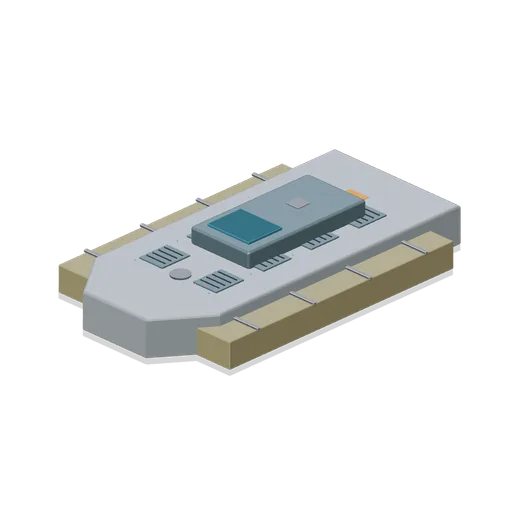 Mining barge hull core (Interstellar Fleet: Modular Starships)