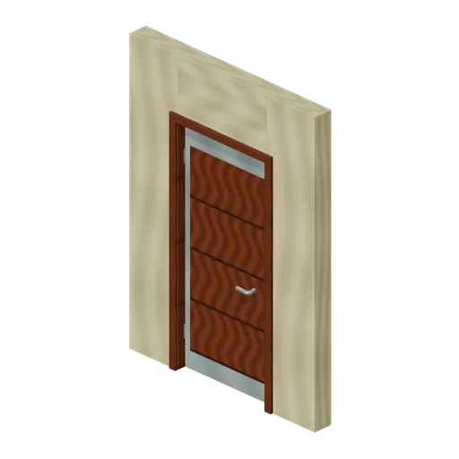 Doorway with door (Liminal Spaces Kit)