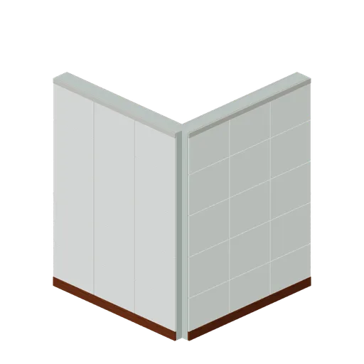 Tiled pool corner (Liminal Spaces Kit)