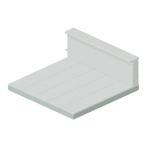 Pool basin edge (Liminal Spaces Kit)