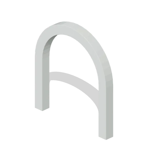 Tiled pool arch (Liminal Spaces Kit)