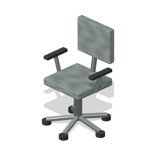 Empty office chair (Liminal Spaces Kit)