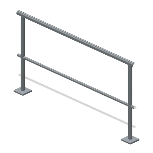 Atrium rail (Liminal Spaces Kit)