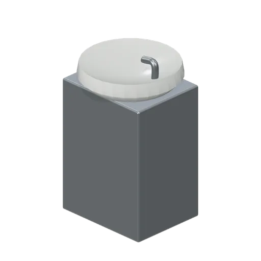 Drinking fountain (Liminal Spaces Kit)