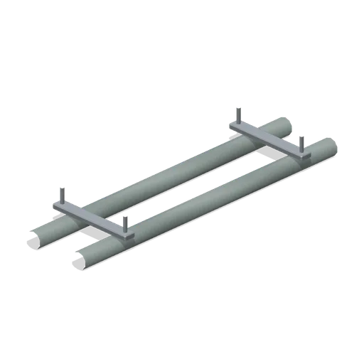 Ceiling pipe run (Liminal Spaces Kit)