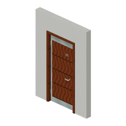 Hotel corridor door (Liminal Spaces Kit)