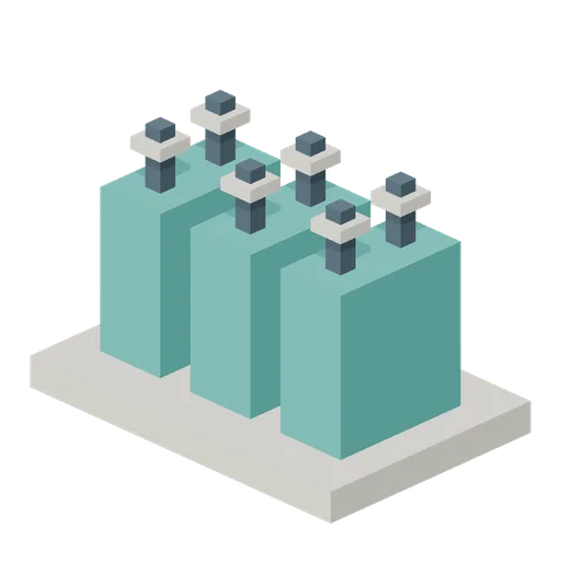 Transformer Bank (Voxel City Districts)