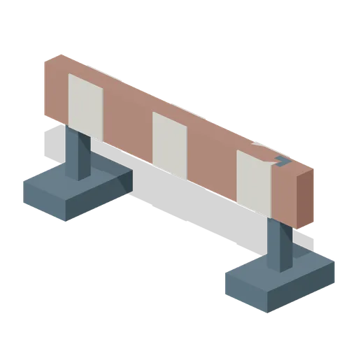 Road Barrier (Voxel City Districts)