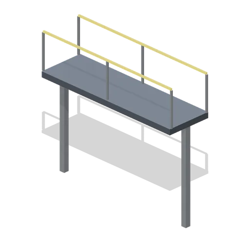 Gantry Straight (Mech Hangar and Battle Frames)