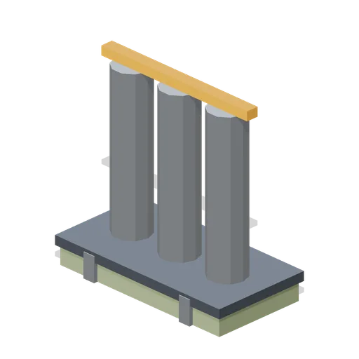 Compressed Air Rack (Mech Hangar and Battle Frames)