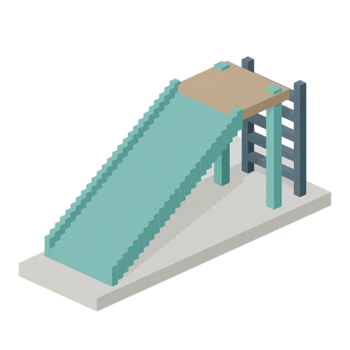 Playground Slide (Voxel City Districts)