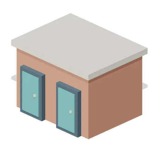Public Toilets (Voxel City Districts)