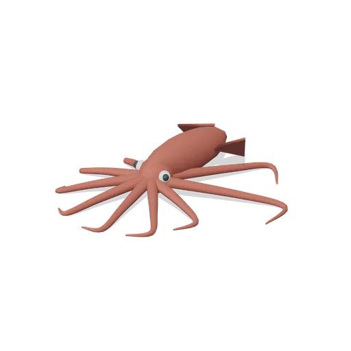 giant squid (Open Ocean and Deep Sea Life)