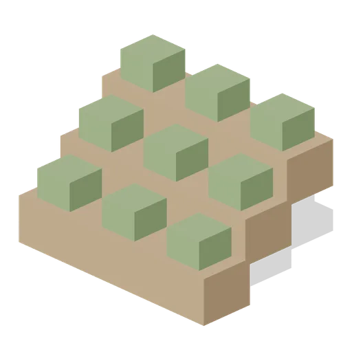 Produce Display (Voxel City Districts)