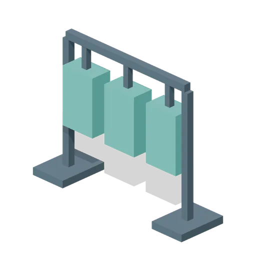 Clothing Rail (Voxel City Districts)