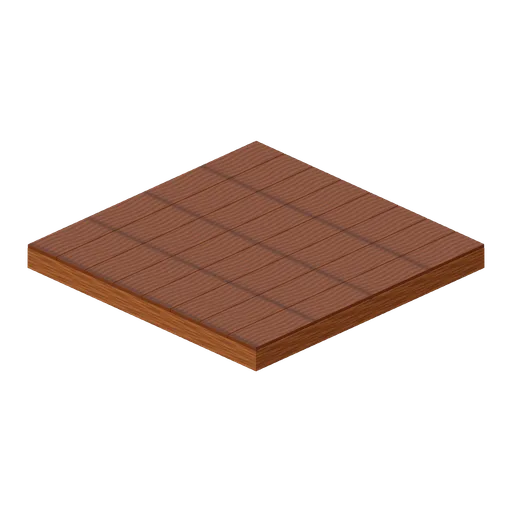 Oak floor tile (Paranormal Investigation House)