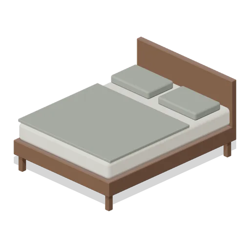 Double bed (Paranormal Investigation House)
