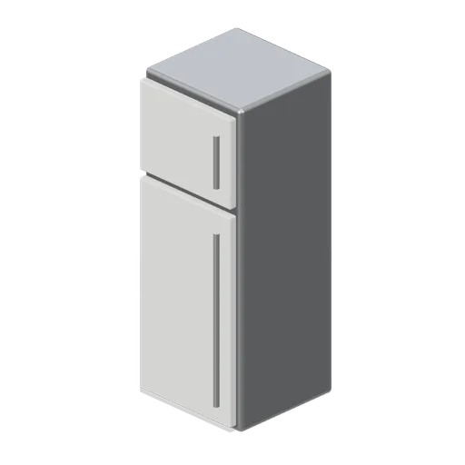 Two-door refrigerator (Paranormal Investigation House)