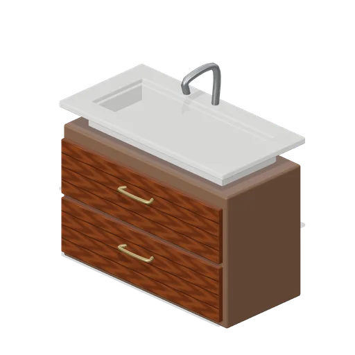 Kitchen sink unit (Paranormal Investigation House)