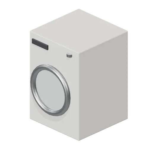 Front-loading washer (Paranormal Investigation House)
