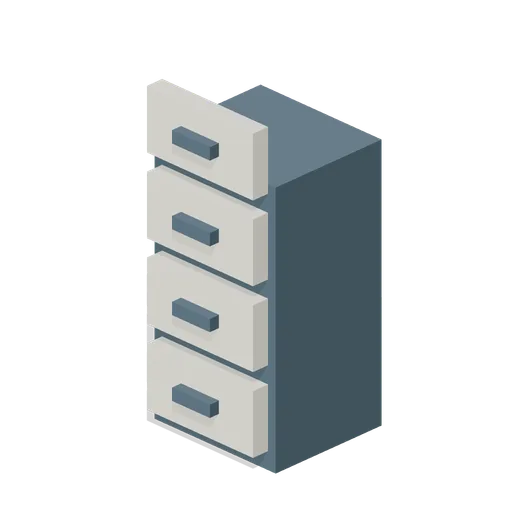 Filing Cabinet (Voxel City Districts)