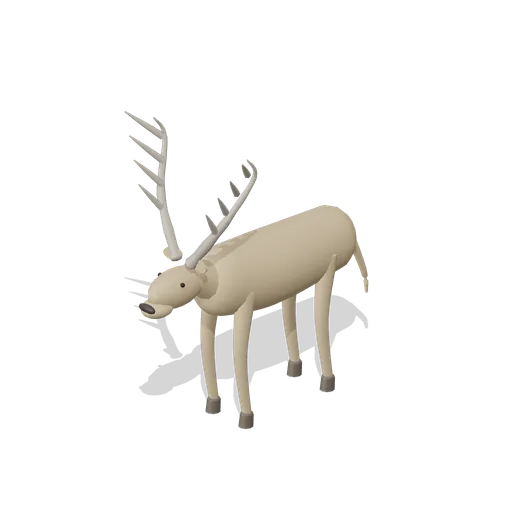 caribou bull (Polar, Tundra and Alpine Fauna)