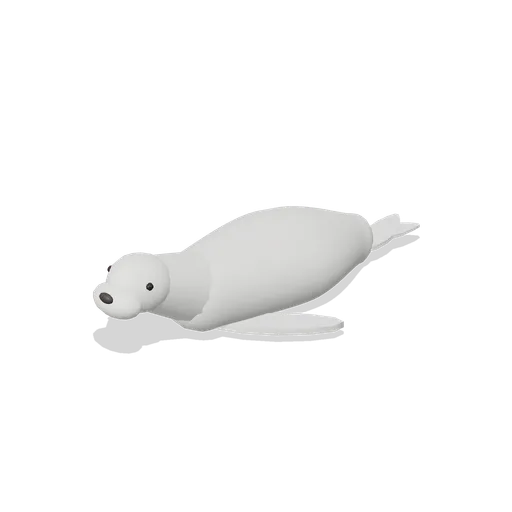harp seal pup (Polar, Tundra and Alpine Fauna)