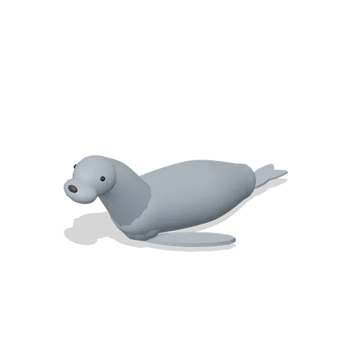 harp seal hauled out (Polar, Tundra and Alpine Fauna)