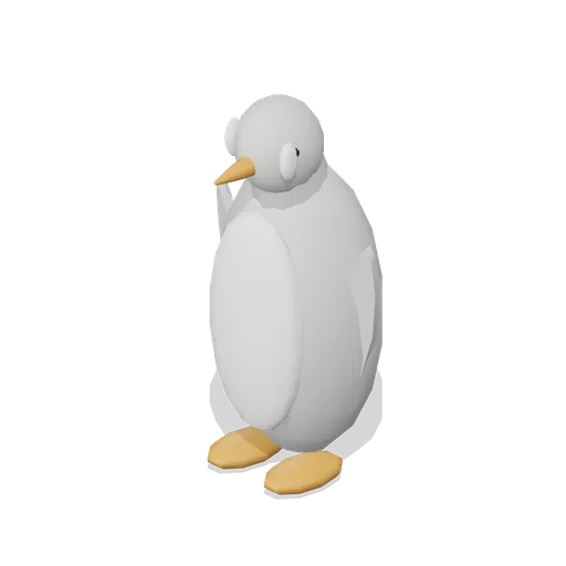emperor chick (Polar, Tundra and Alpine Fauna)