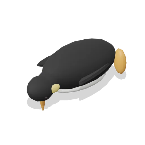 penguin tobogganing (Polar, Tundra and Alpine Fauna)