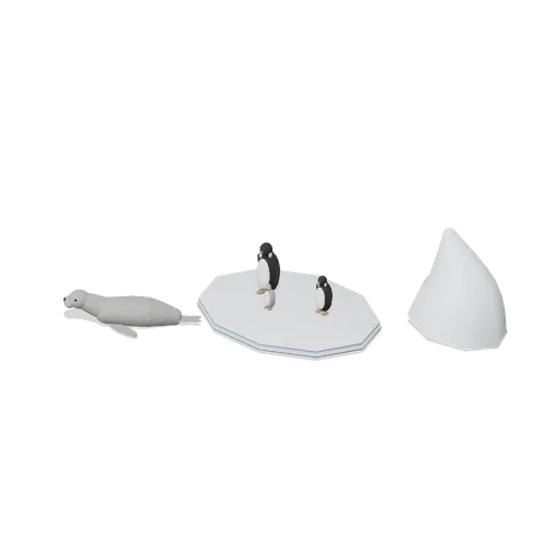 Ice floe colony (Polar, Tundra and Alpine Fauna)