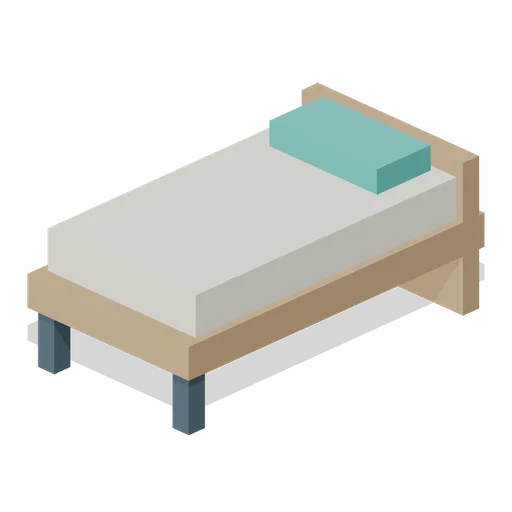 Single Bed (Voxel City Districts)