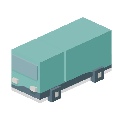 Delivery Van (Voxel City Districts)