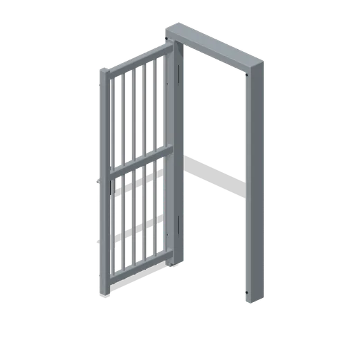 cell door barred open (Prison Complex Builder)