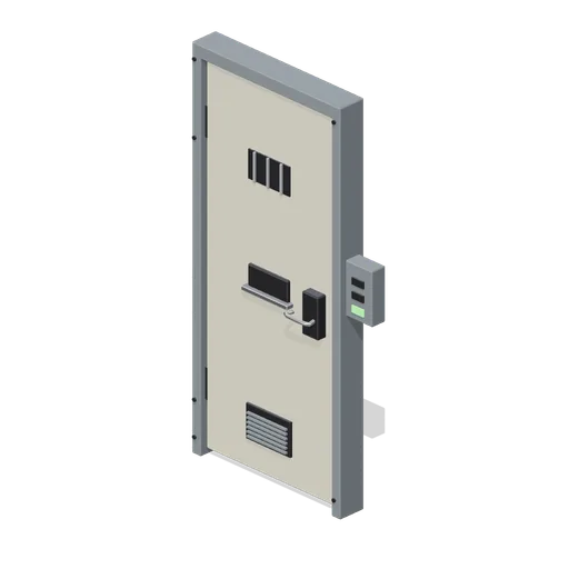 block door with control (Prison Complex Builder)