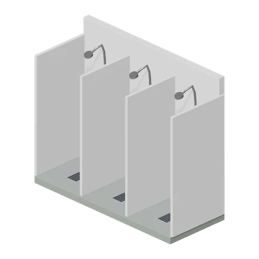 shower stall row (Prison Complex Builder)