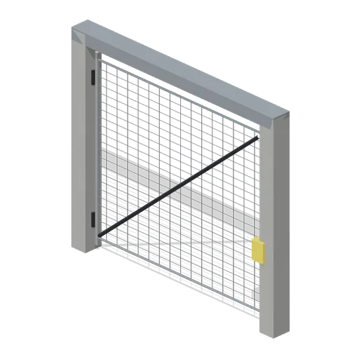 vehicle sally port gate (Prison Complex Builder)