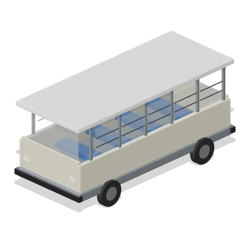 prisoner transport bus shell (Prison Complex Builder)