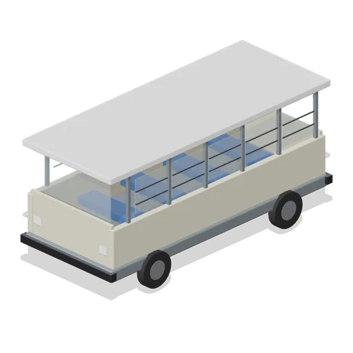 prisoner transport bus shell (Prison Complex Builder)