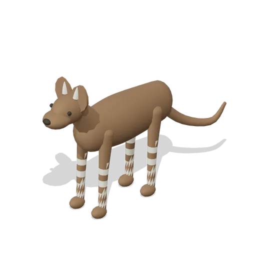 okapi (Rainforest and Jungle Fauna)